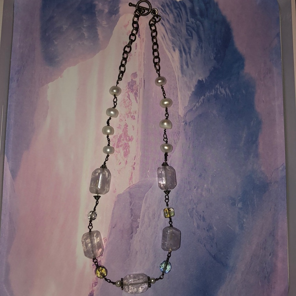 Peel/ Quartz Necklace